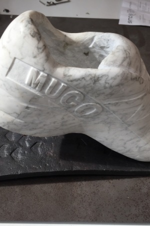 Trophé course a pied fer forgé